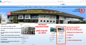 IFAR PUBLICITE MENSONGERE ET TROMPEUSE